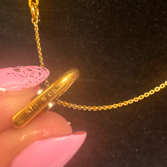 K18 Japan Gold heart Necklace 40cm - Picture 5 of 10